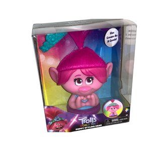 Dreamworks Trolls World Tour Poppy Styling Head Hair Comb Crown 2019
